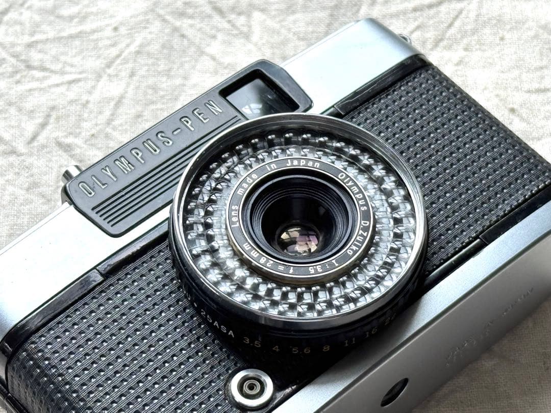 ⌘オーバーホール、完動品！ ハーフカメラ OLYMPUS PEN EE-3⌘