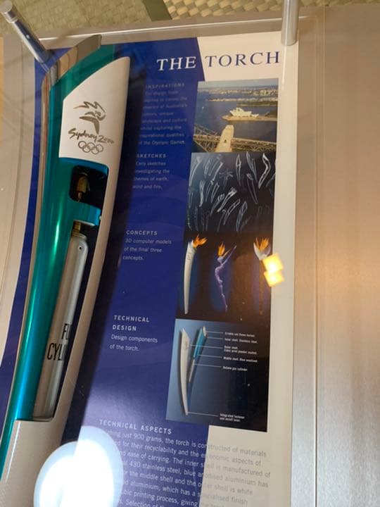 シドニーオリンピック　聖火リレー　トーチ　レプリカ