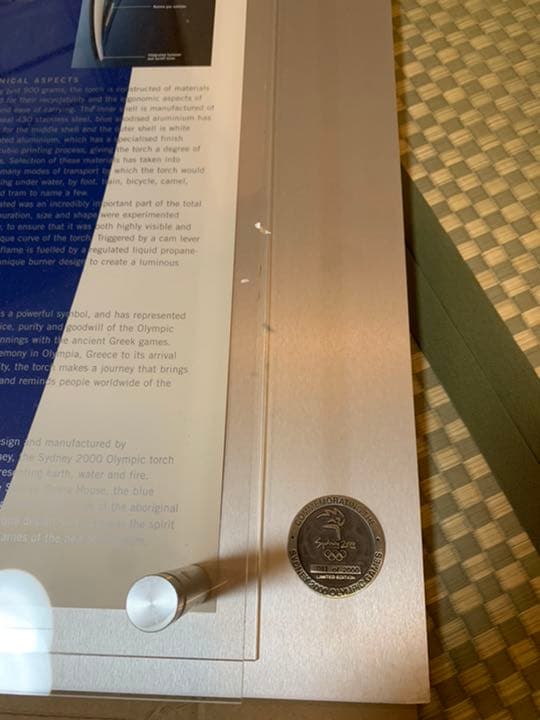 シドニーオリンピック　聖火リレー　トーチ　レプリカ