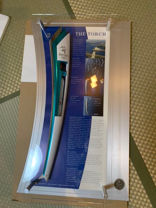 シドニーオリンピック　聖火リレー　トーチ　レプリカ