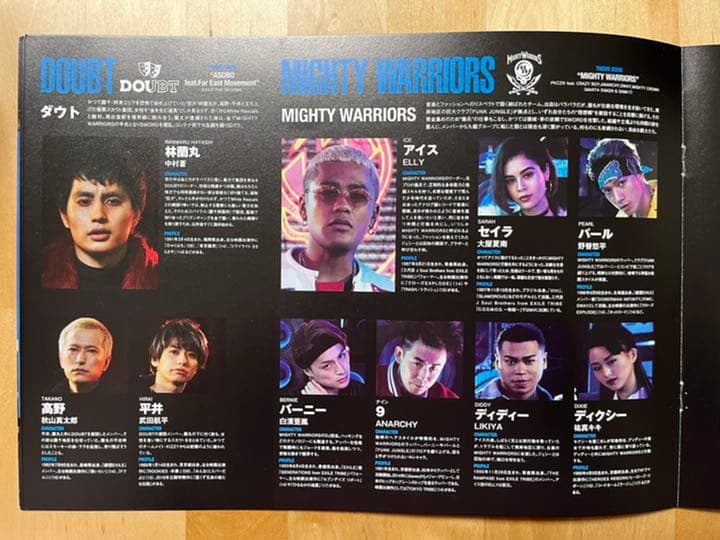 HiGH&LOWTHE MOVIE2 END OF SKY プレスシート 非売品