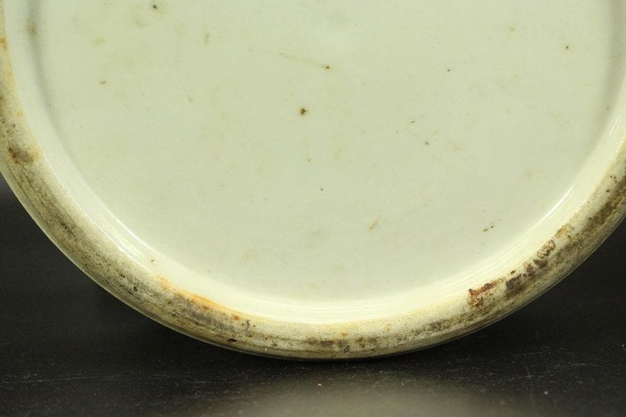 中国美術 龍図 花器(ZE652)