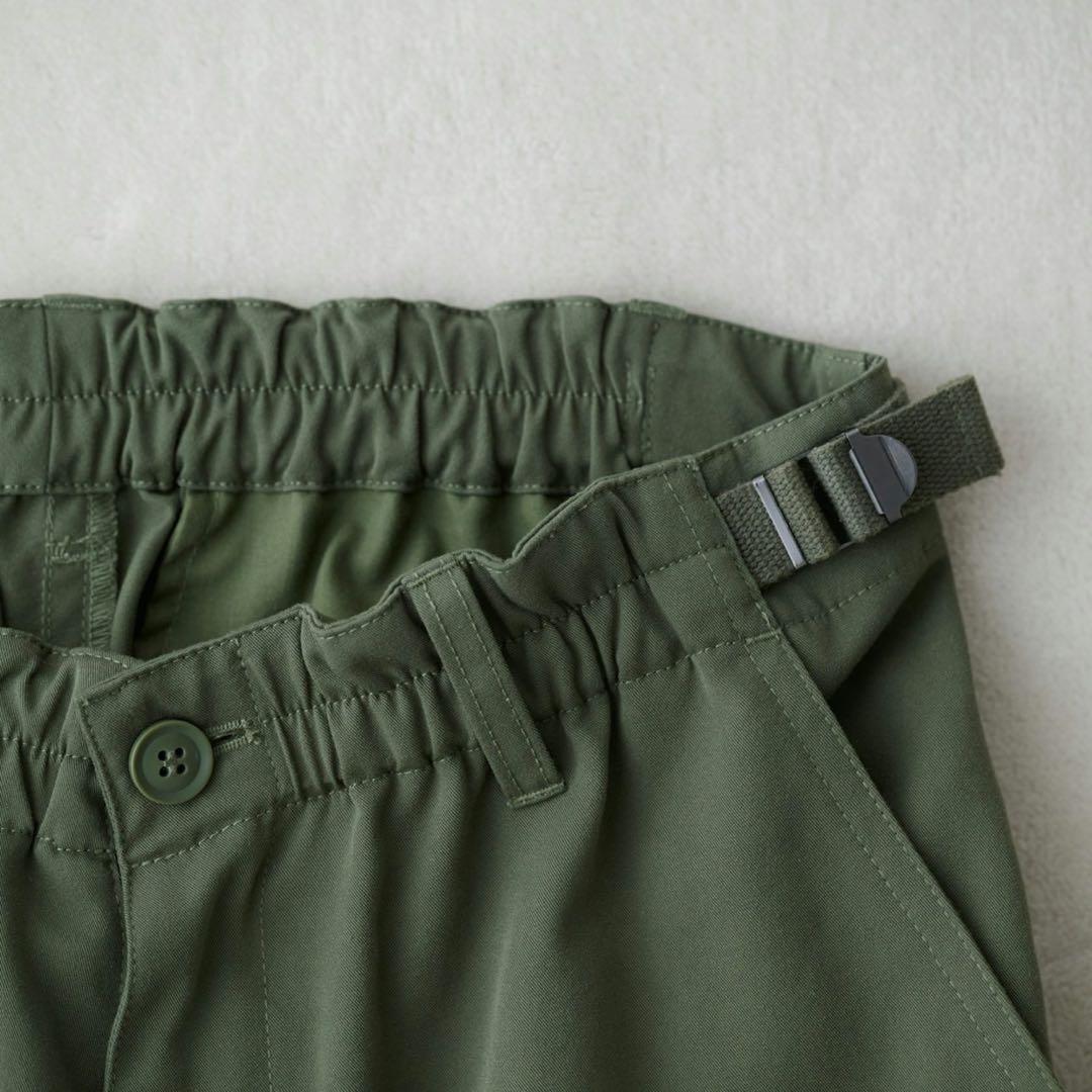 新品未使用　北欧暮らしの道具店　大人のためのきれいめカーゴパンツTサイズ