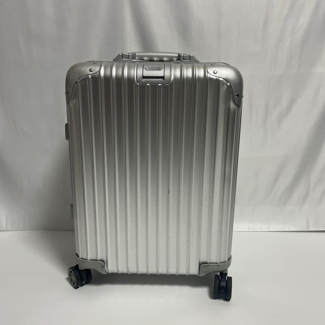 RIMOWA　TOPAS　4輪　シルバー　34L　機内OK　マルチホイール　廃盤