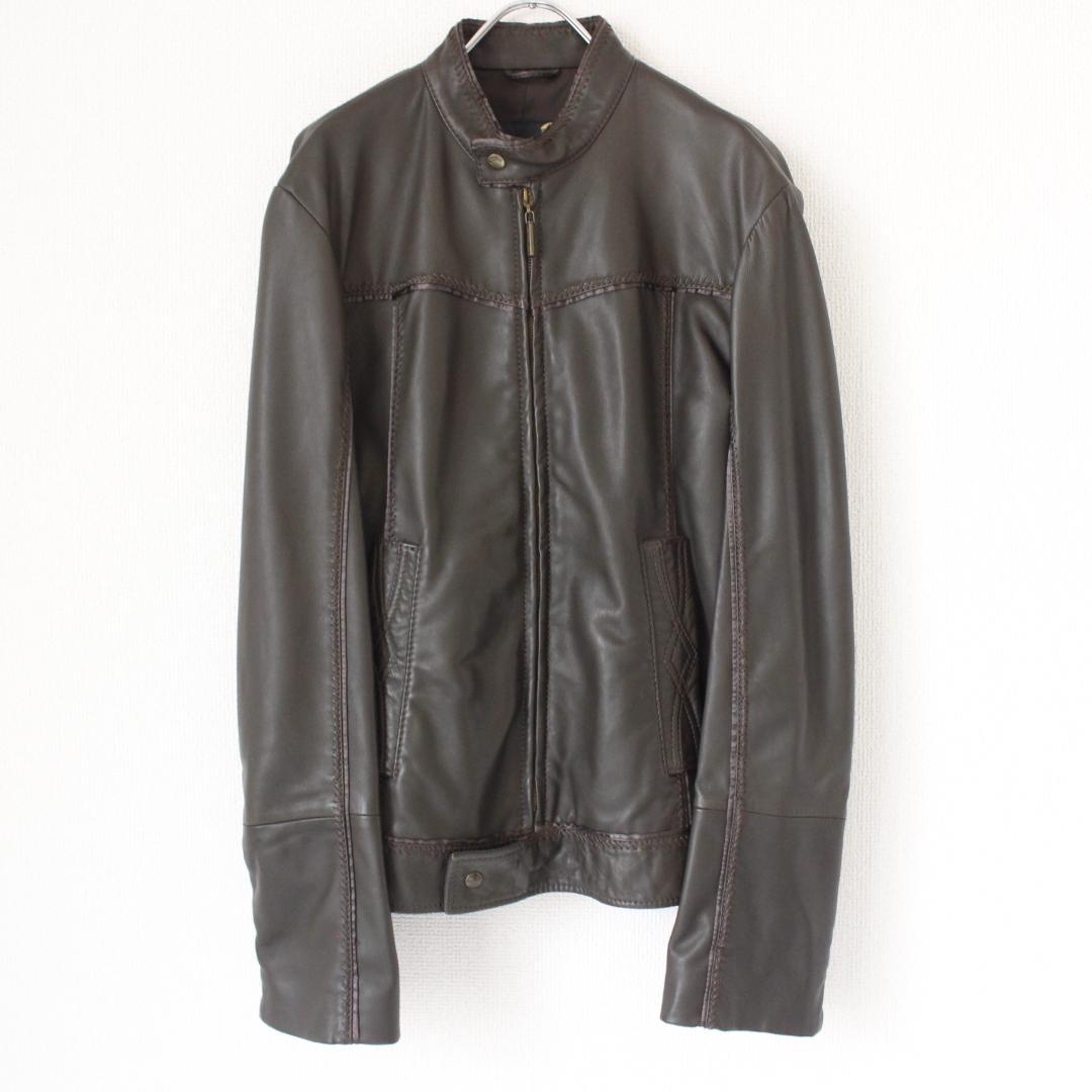 【極美品】Just Cavalli ライダース レザージャケット Sサイズ