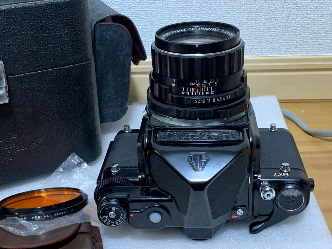 PENTAX 6x7 TAKUMAR 1:2.4 / 105 ケース付き