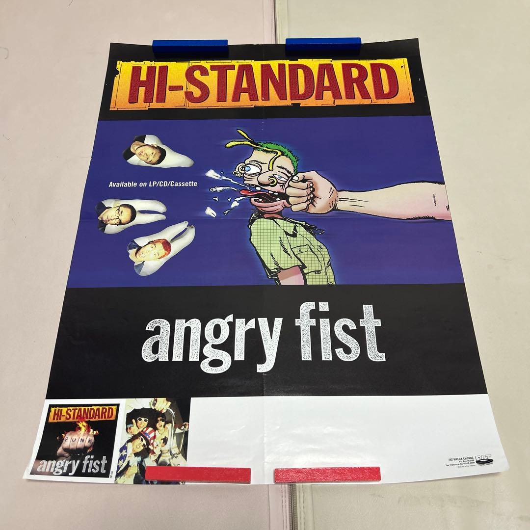 マ*ア様 HI-STANDARD angry fist ポスター