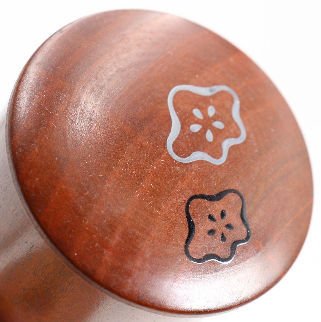 岡本陽斎作 即中斎好 桜蒔絵 金輪寺 薄茶器 茶道具 共箱　V919