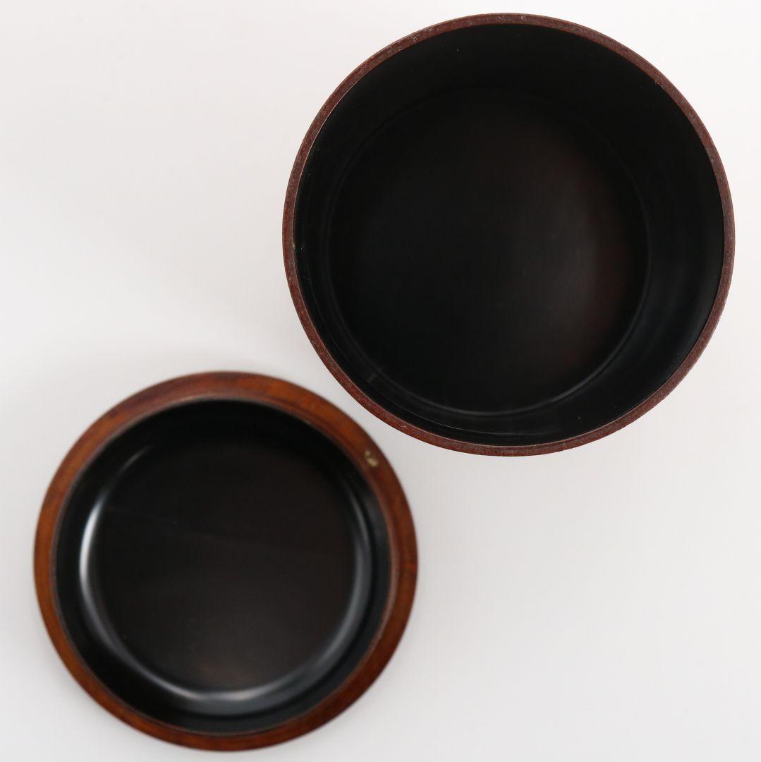 岡本陽斎作 即中斎好 桜蒔絵 金輪寺 薄茶器 茶道具 共箱　V919