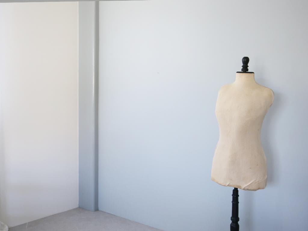 フランスアンティーク木製レディーストルソー/女性ボディ/マネキン(90-124)