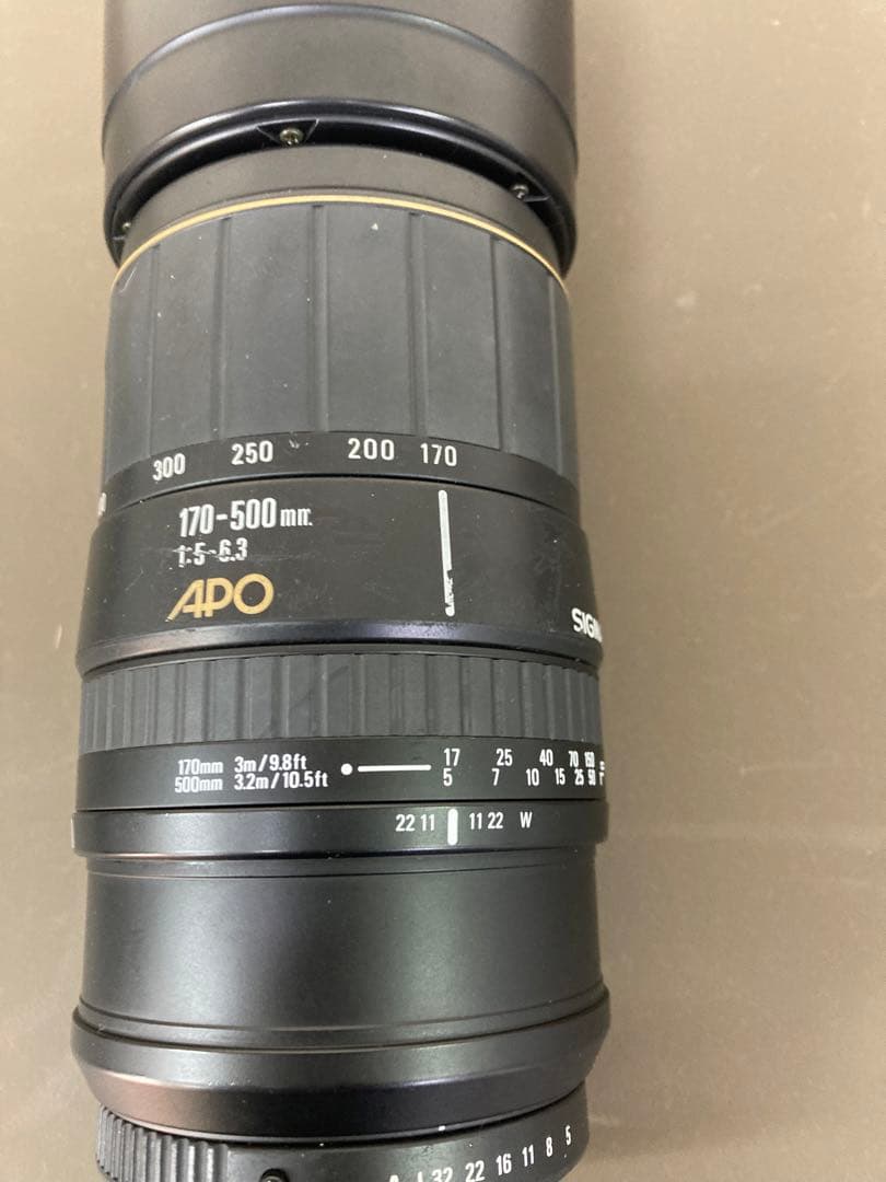SIGMA カメラレンズ　170-500mm