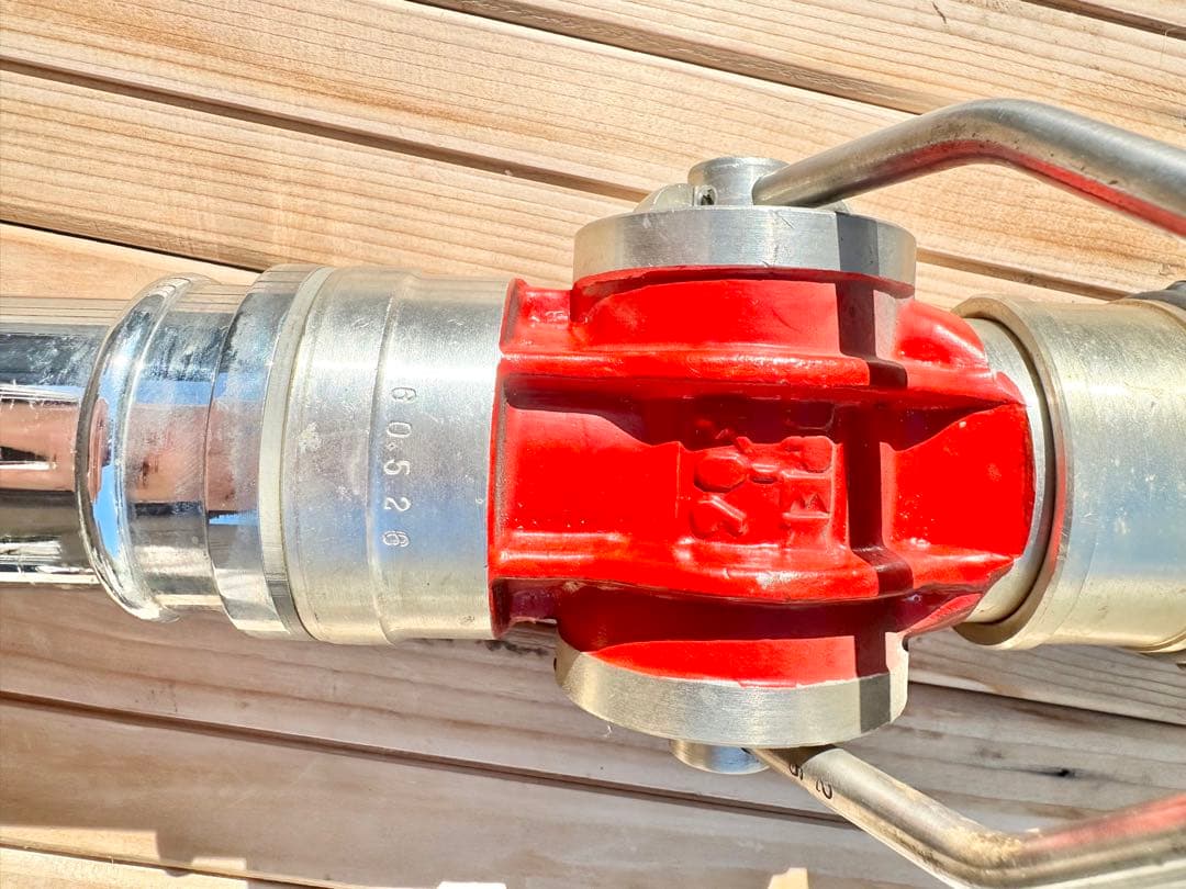 【希少出品】消火栓ホースノズル 65A