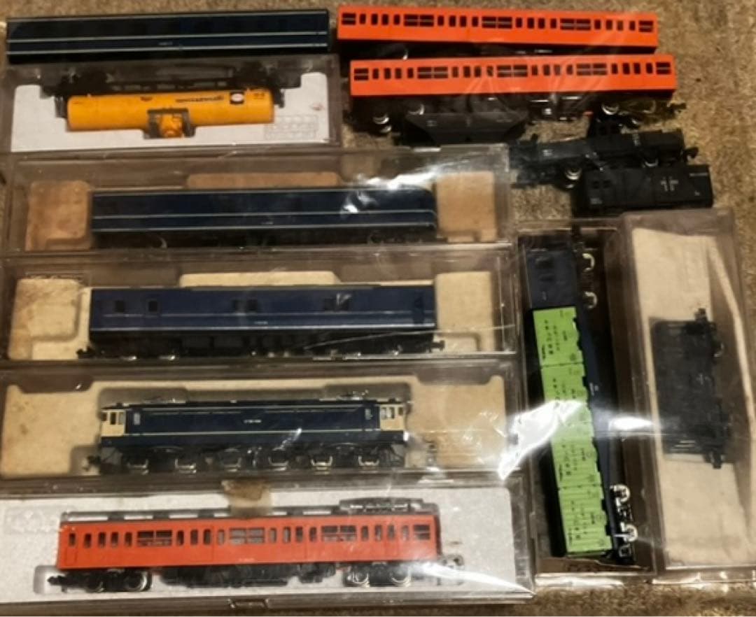 Nゲージ セット KATO 寝台列車 中央線 ディーゼル 貨物 線路 ホームほか