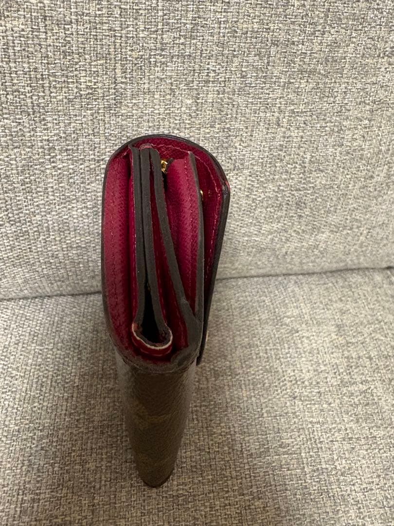 ルイヴィトン ポルトフォイユ・ゾエ 三つ折り ミニ財布