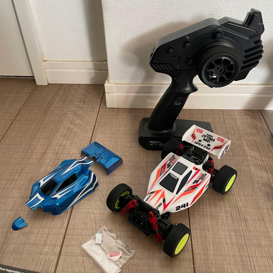 ミニッツバギー 2台セット オプティマ ターボオプティマ レーザー mini-z