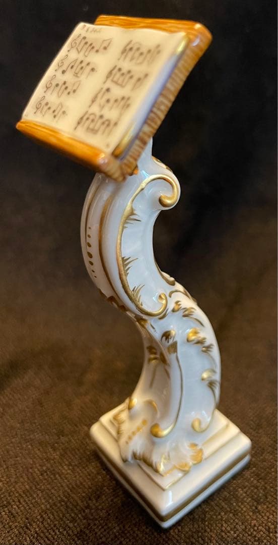 【ブルース美品】マイセン 猿の楽団 楽譜台 1級品