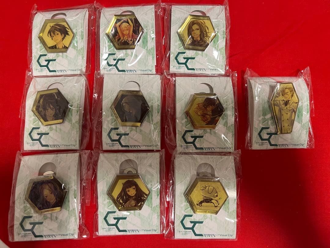 超絶ウルトラレア　ギルティクラウン　クリップ　限定Ver. 全種