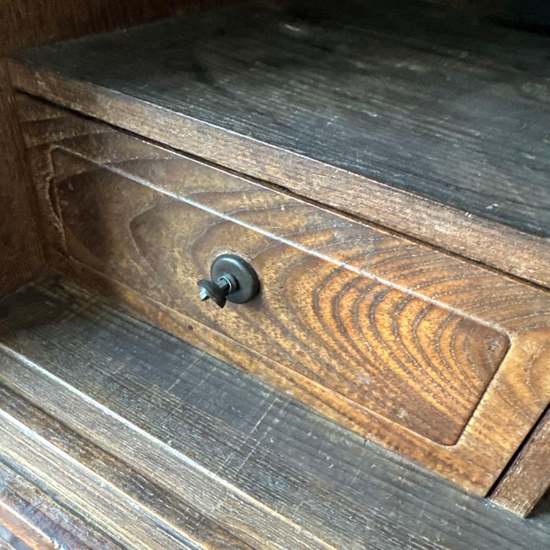 最終お値引き‼️小さめ和ダンス　食器棚や　収納棚に！