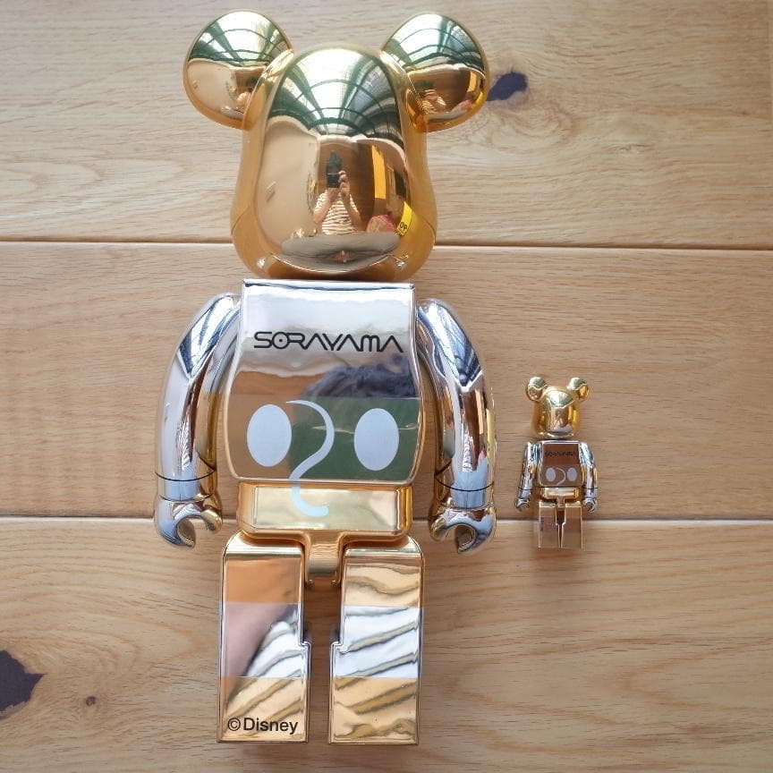 ベアブリック☆SORAYAMA☆空山基☆FUTURE MICKEY MOUSE