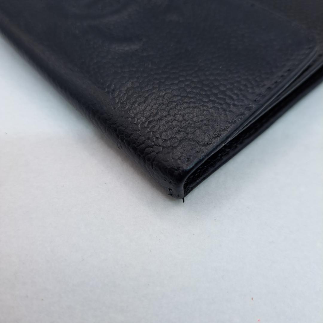 さ*ぼ様 CHANEL　デカココ　ブラック　 三つ折り財布　長財布　財布