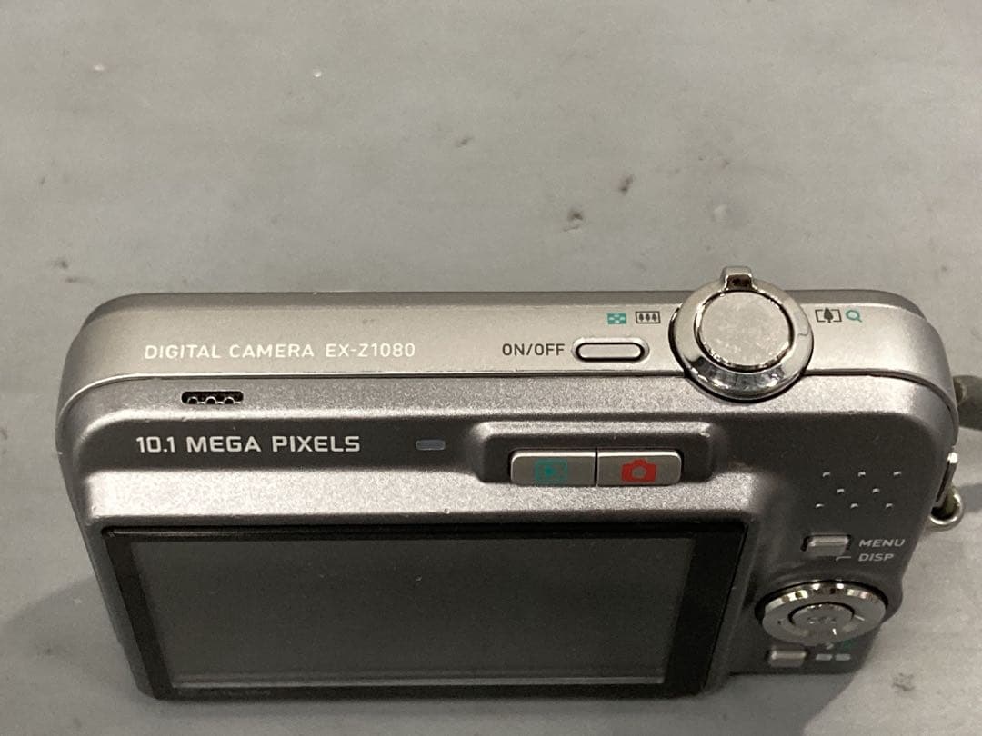 【極美品】カシオ EX-Z1080GY EXILIM ZOOM グレー デジカメ