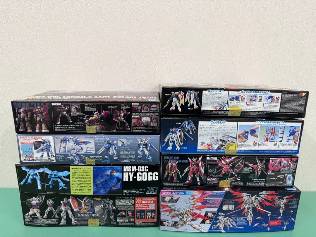 HG RG ガンプラ セット 8種