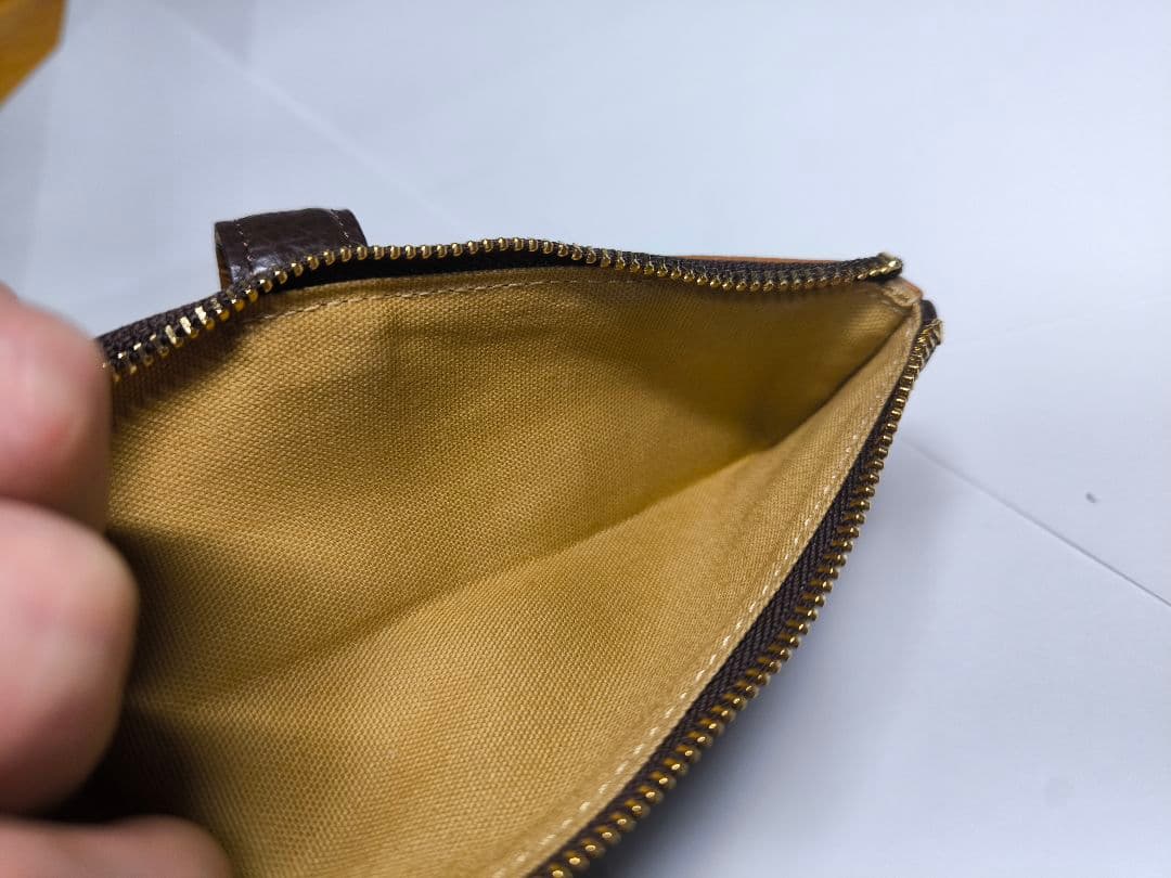 ルポペンケース　ダークブラウン　箱付き