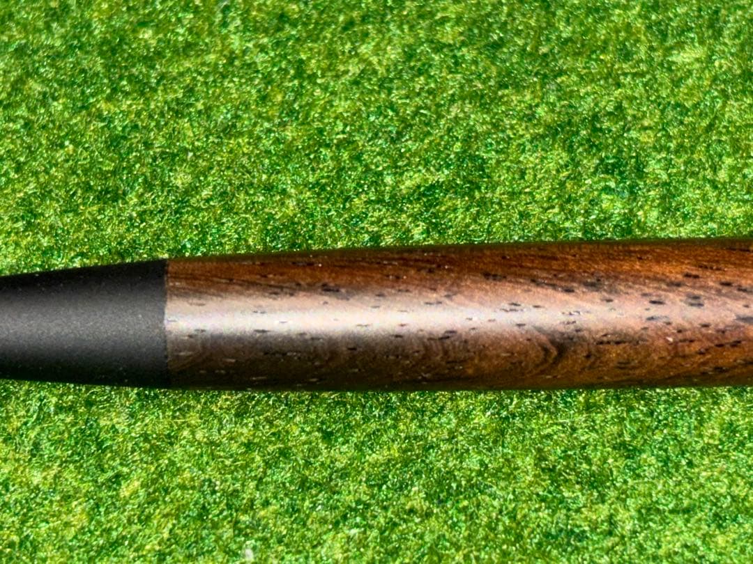 新品未使用　野原工芸　新型シャープペンシル　ゴールド金具　ハカランダ　超希少樹種