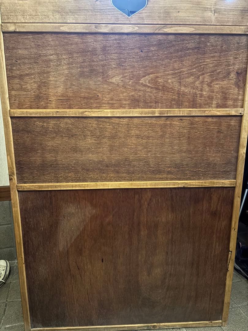 大幅値下げ‼️【美品】木製ハート型収納家具 カントリー調 シューズボックス