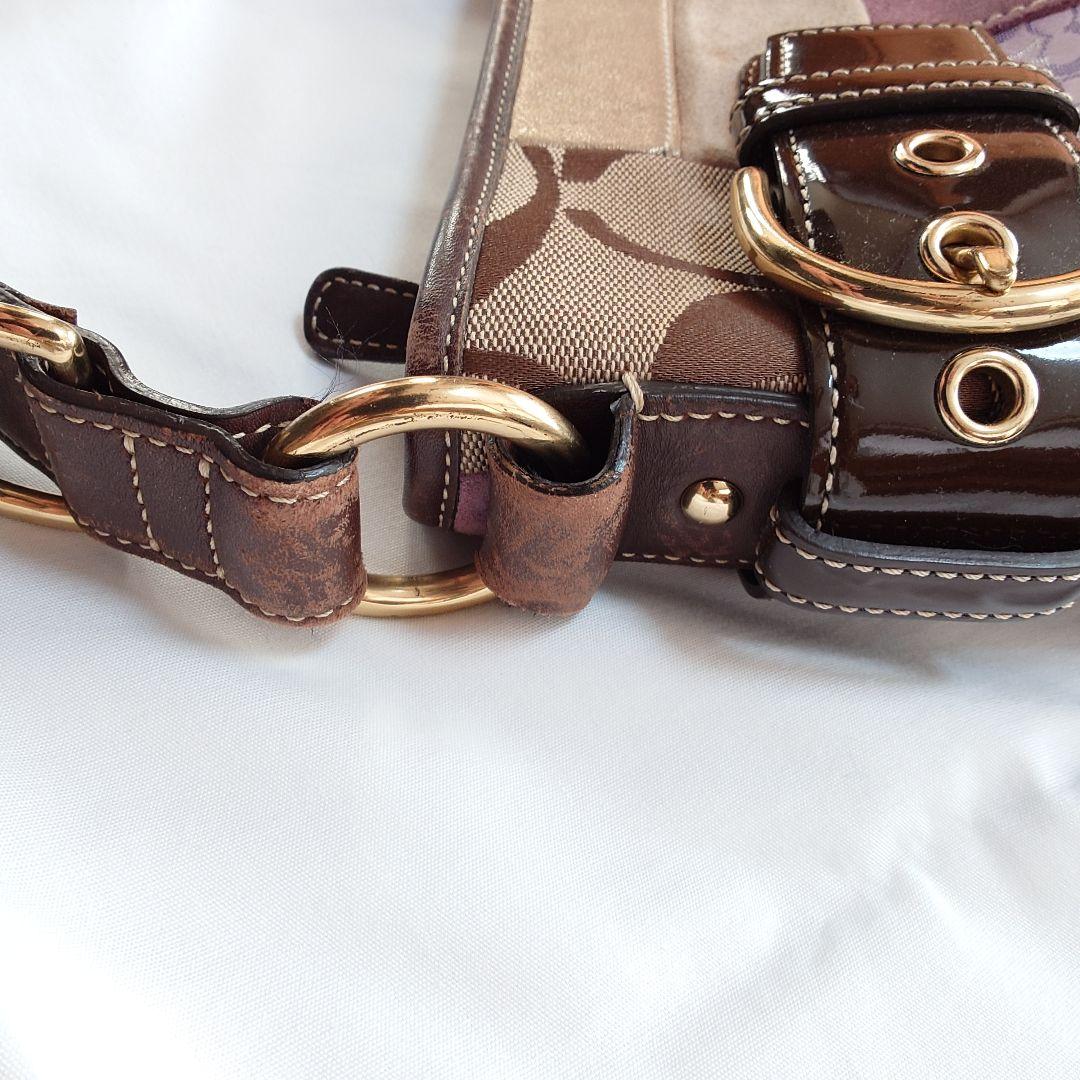 希少　COACH パッチワーク マルチ　ショルダーバッグ　ワンショルダー