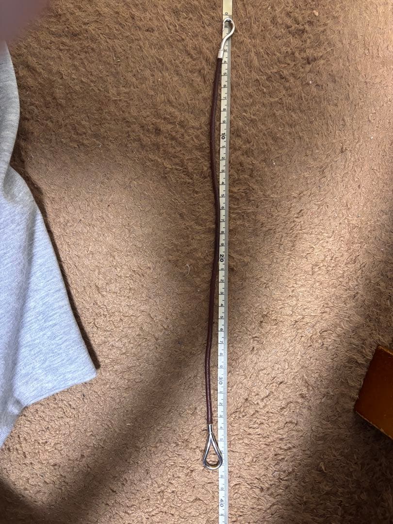 HERMES ジャンボ レザーブレスレット 箱付き