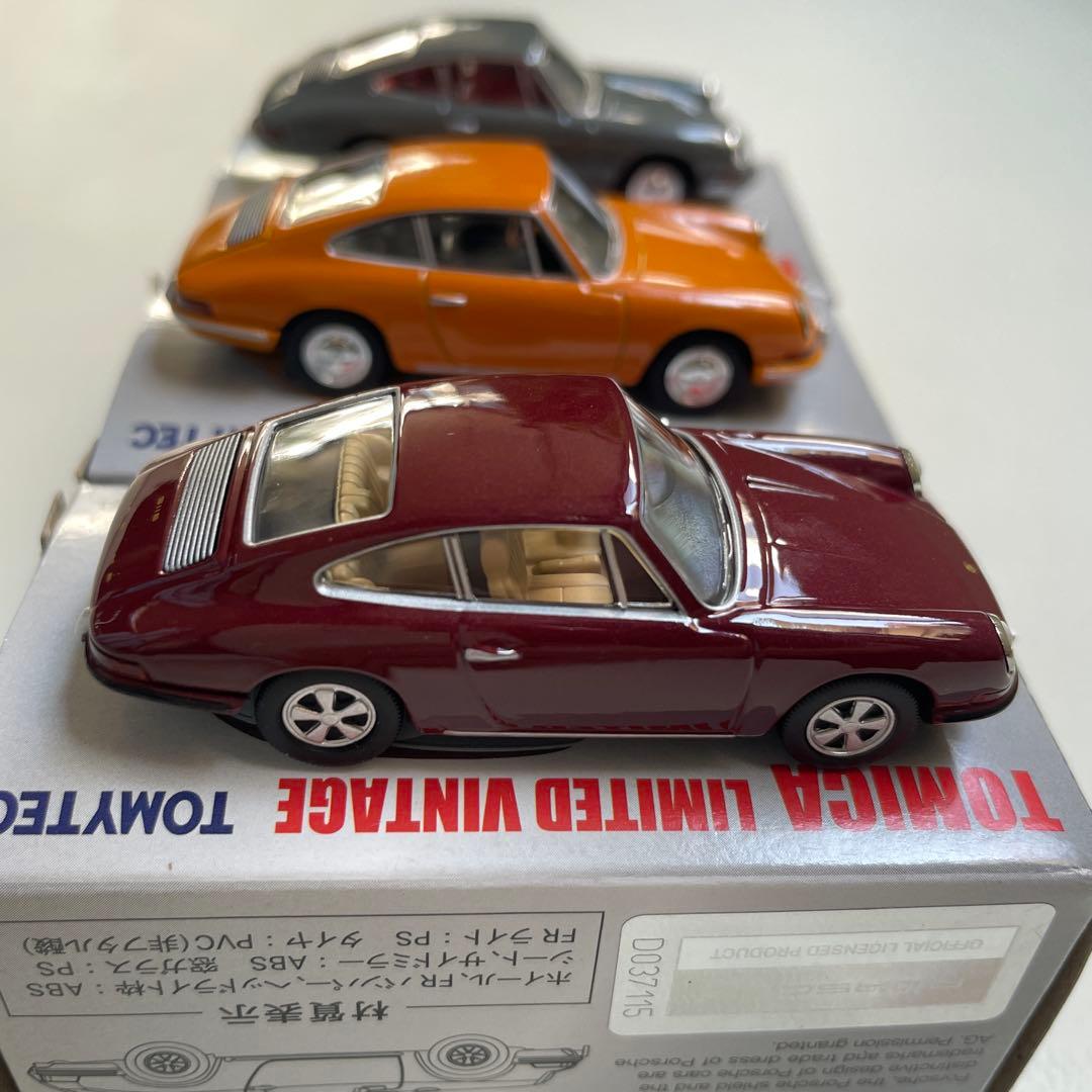 トミカリミテッドヴィンテージ　ポルシェ911 3台セット