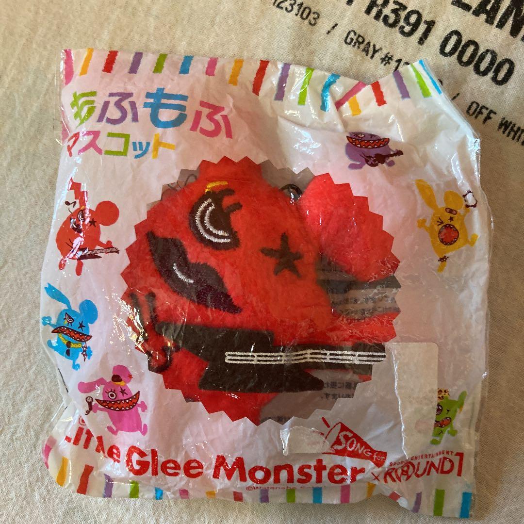 ぬいぐるみ　マスコット　キーホルダー　リトグリ　ラウンドワン　新品未使用