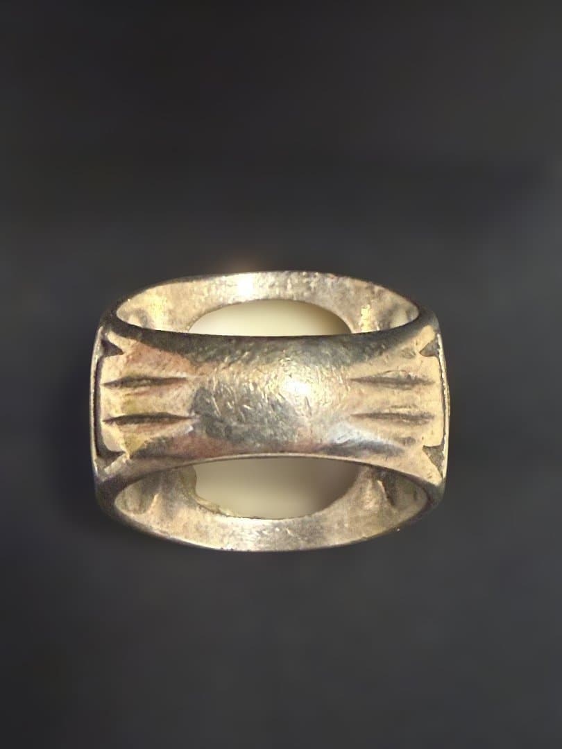 希少 ヴィンテージ WW2 マザーオブパール イーグルリング