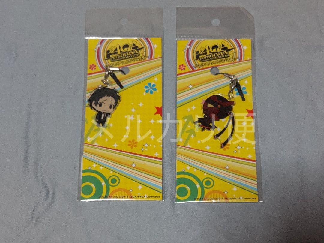 【ペルソナ4】 足立透＆マガツイザナギ イヤホンジャックアクセサリーセット