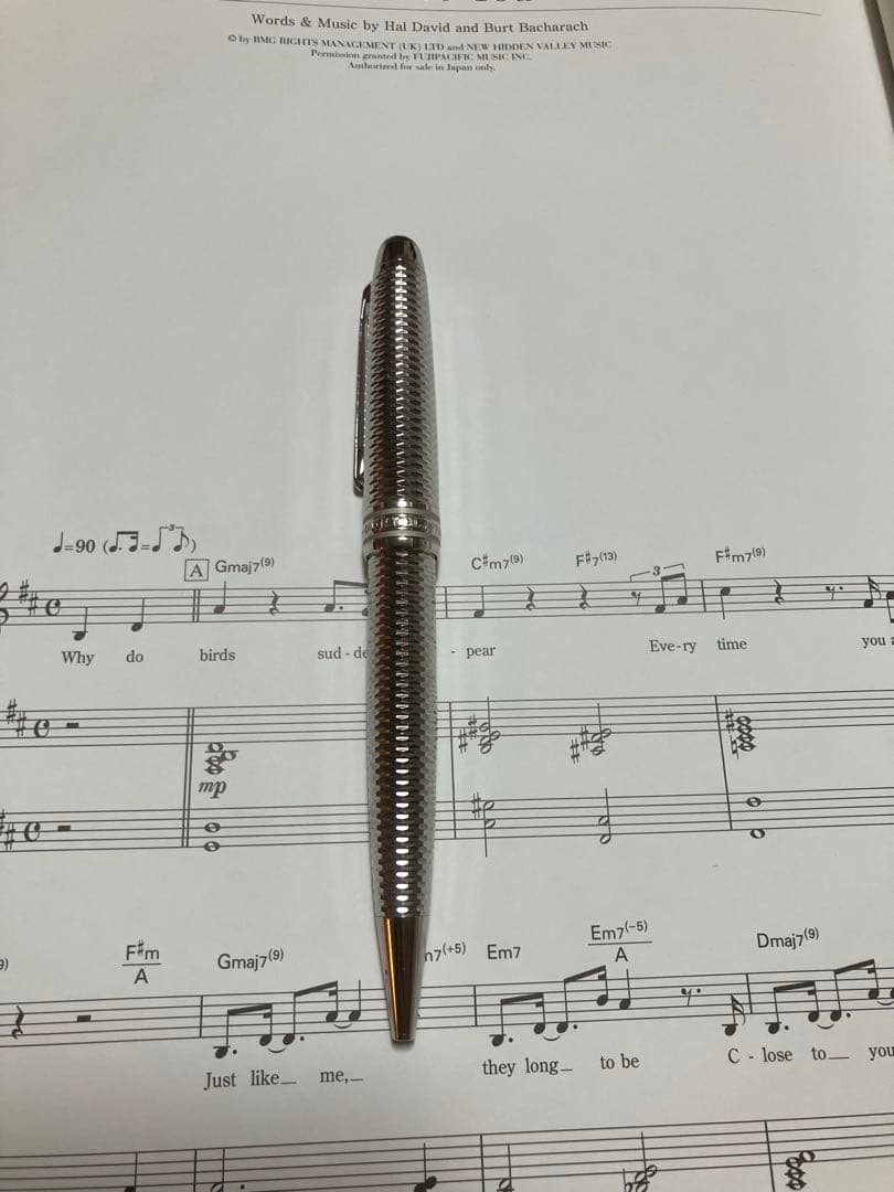 シルバー メタルボールペン 本体