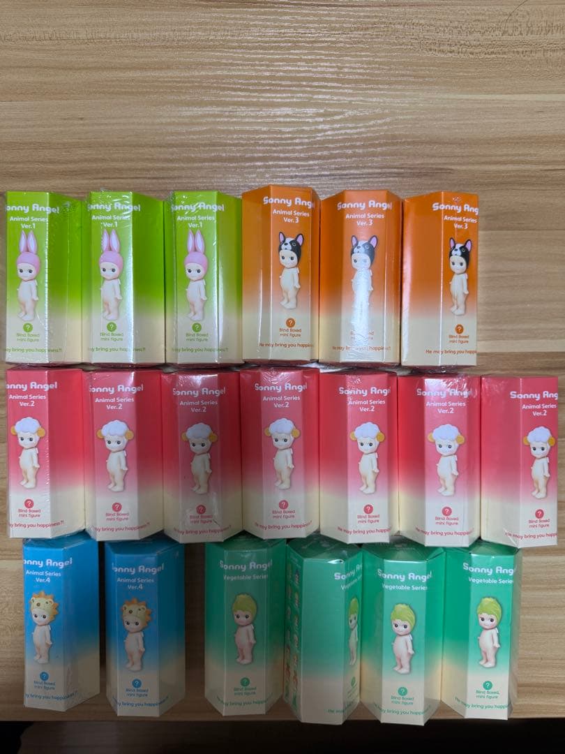 ソニーエンジェル 19個　まとめ売り アニマルシリーズ　ベジタブルシリーズ