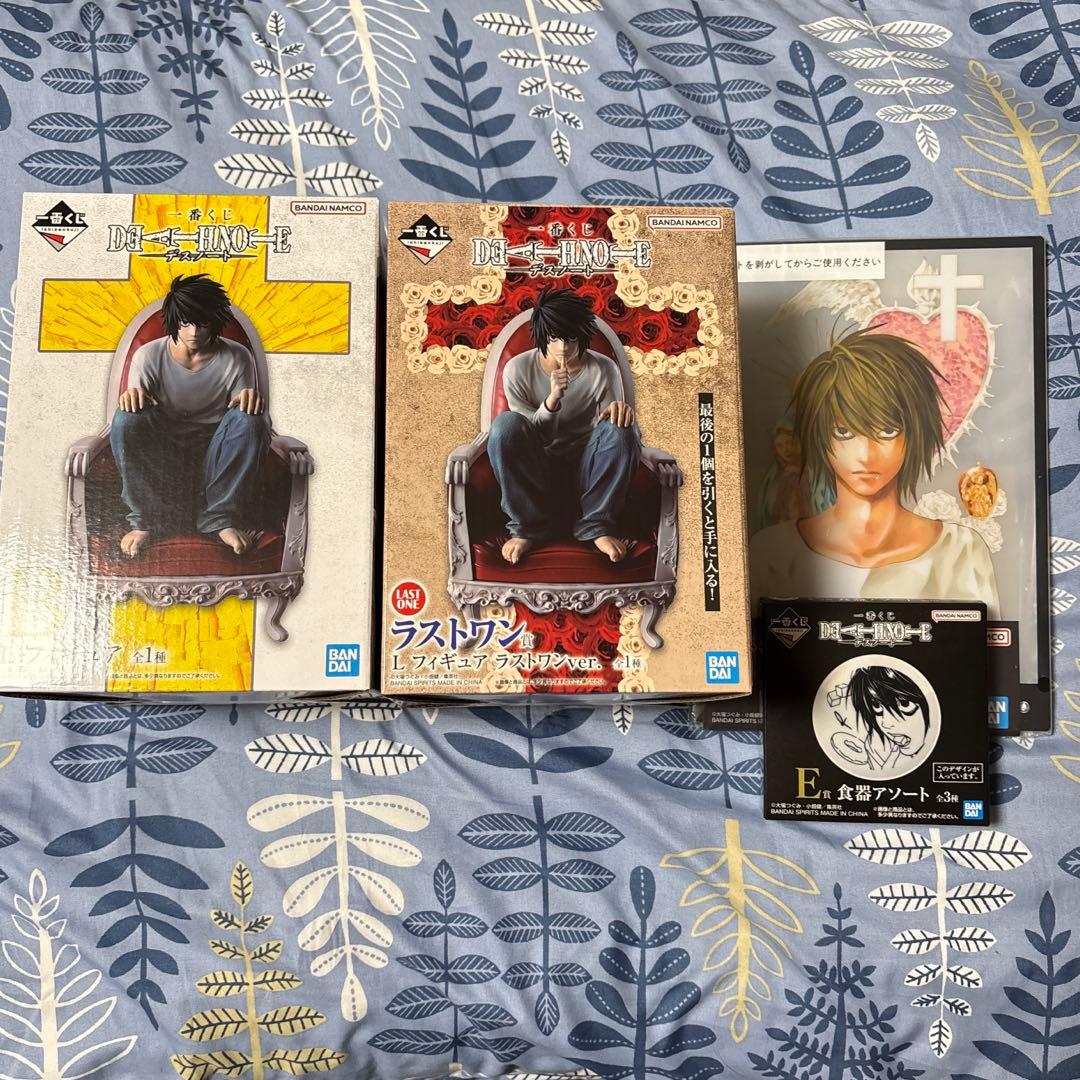 DEATH NOTE デスノート　一番くじ　B賞 ラストワン賞 L フィギュア