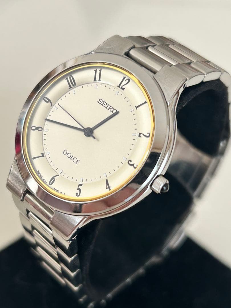 SEIKO セイコー DOLCE ドルチェ メンズ クォーツ 腕時計 稼働品