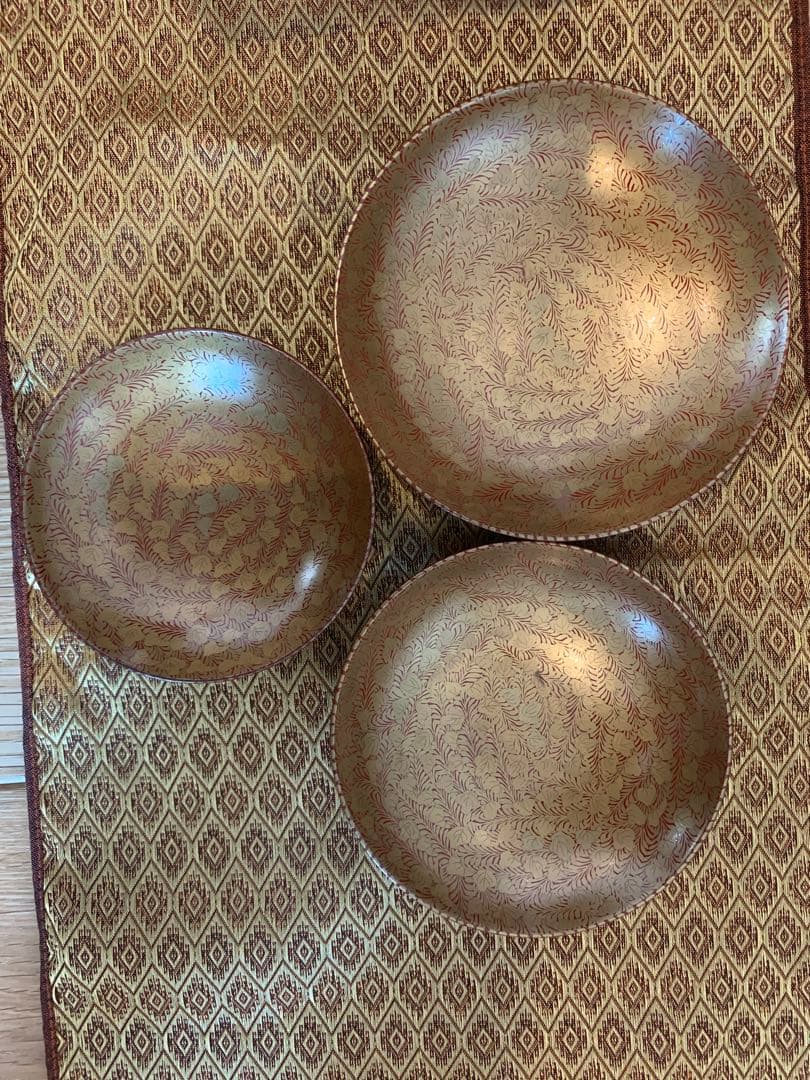 【祝儀用 御盃一組】三ツ盃 盃台(箱付き)