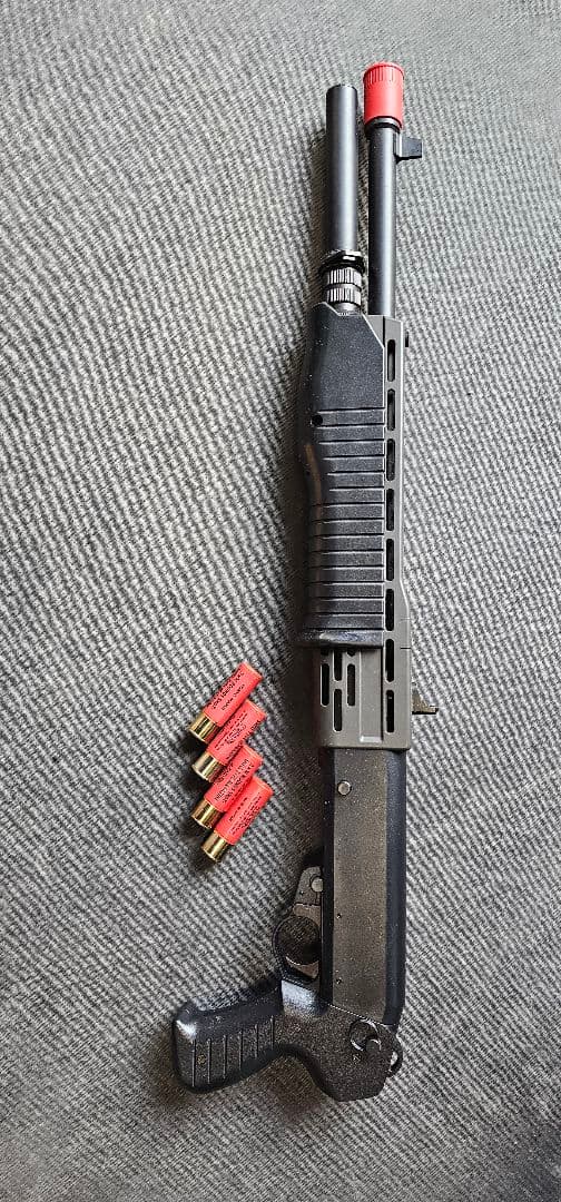 東京マルイ SPAS スパス12 エアーコッキングショットガン＋オマケ