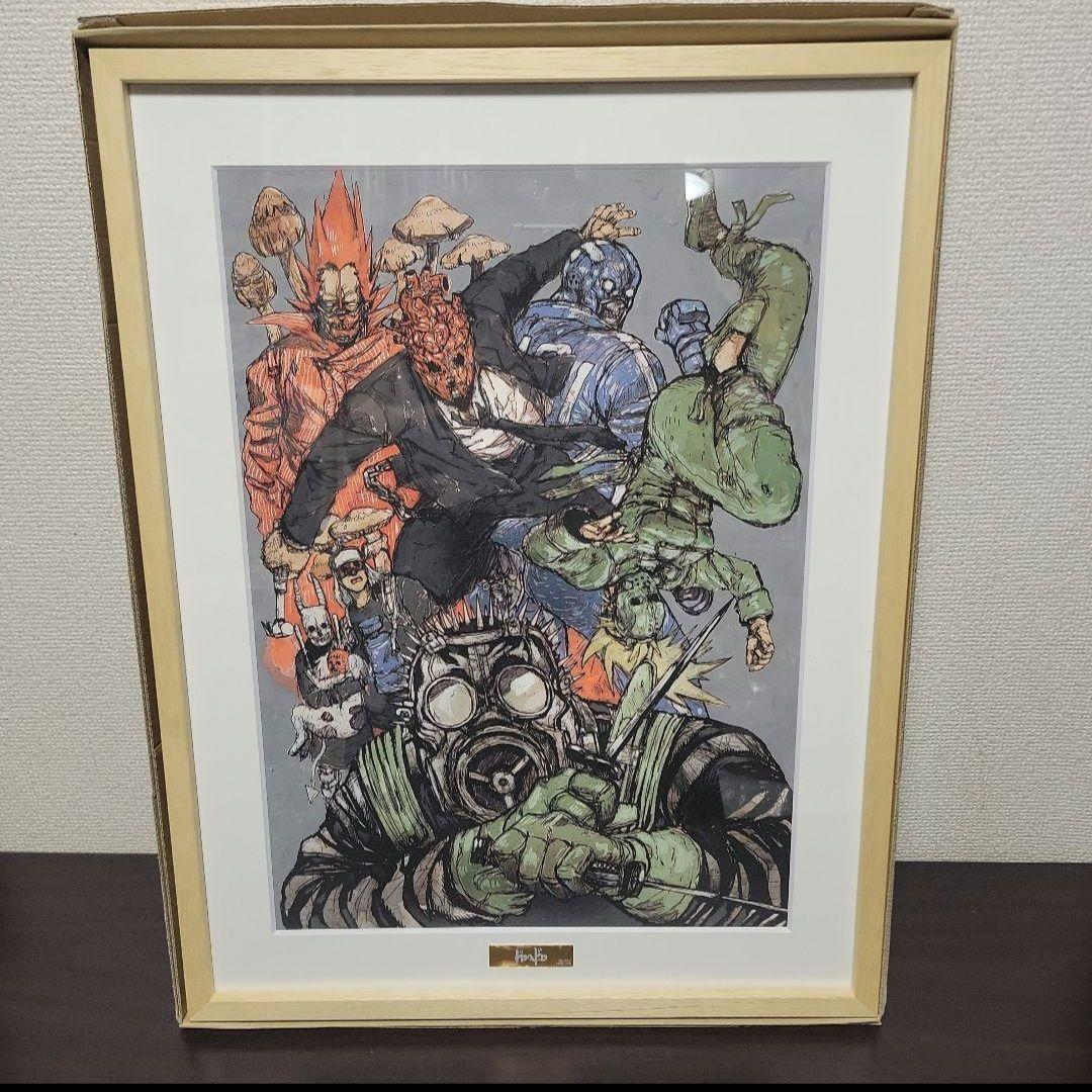 ドロヘドロ オースター名鑑 扉絵 複製原画