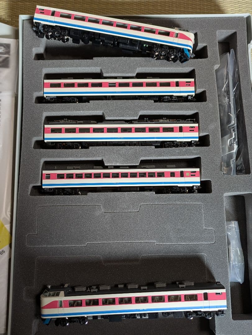 TOMIX　489系　白山色　98322 98323　9両フルセット