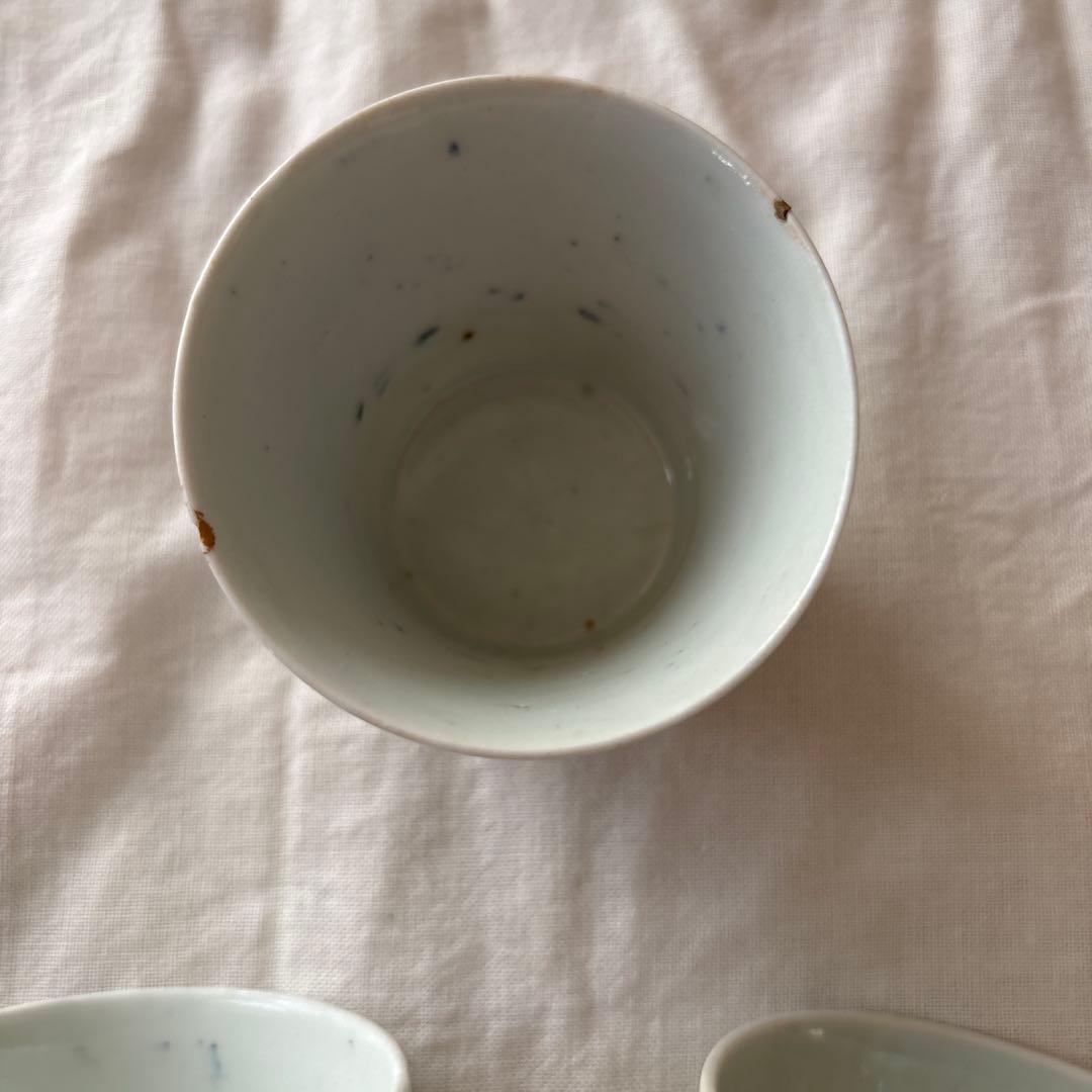骨董　蕎麦猪口　湯呑み　3個セット