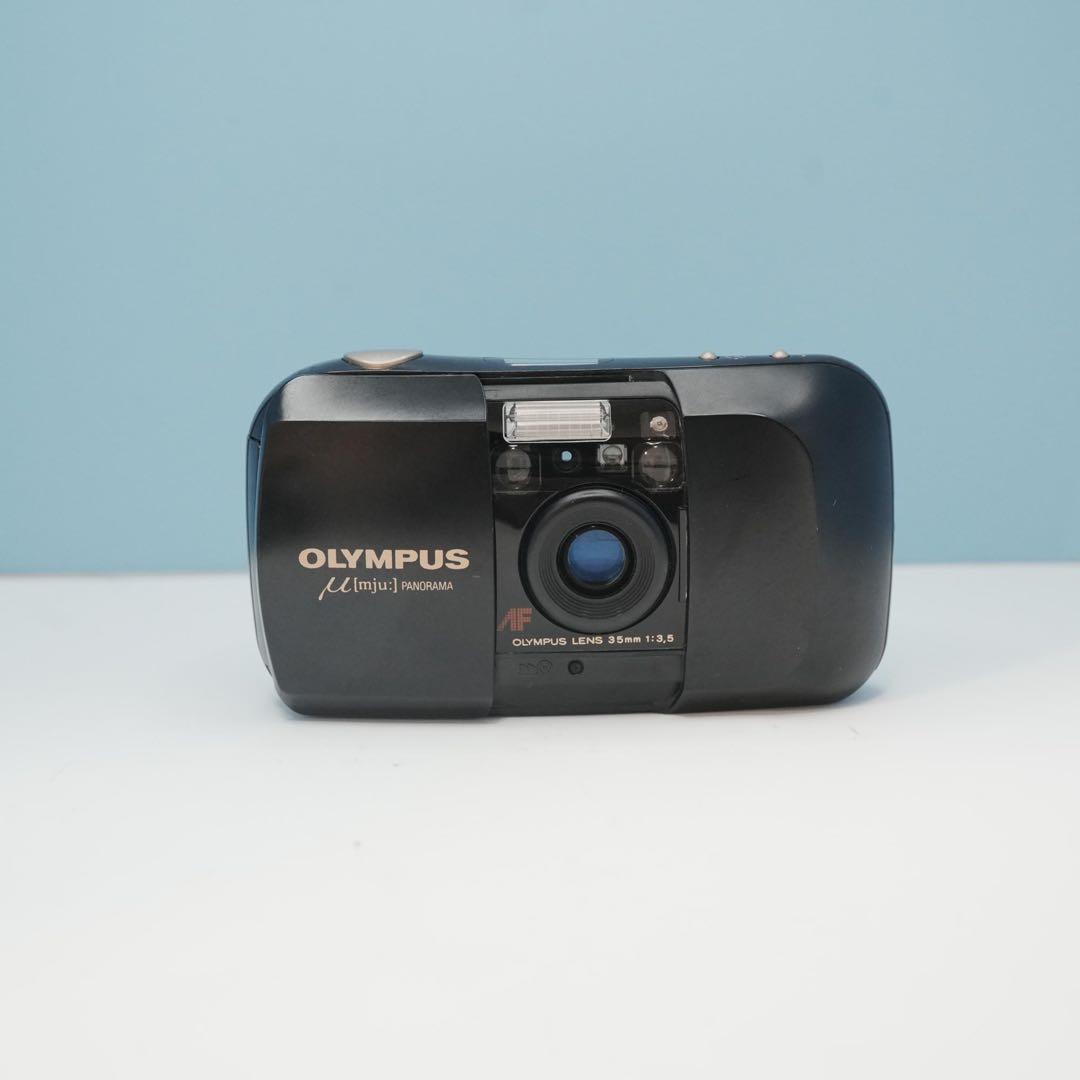 OLYMPUS μ PANORAMA フィルムカメラ 美品 a5101
