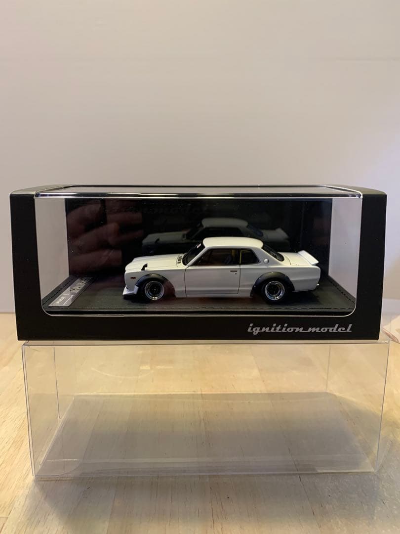 イグニッションモデル　1/43 LBWK ハコスカ ホワイト　0714