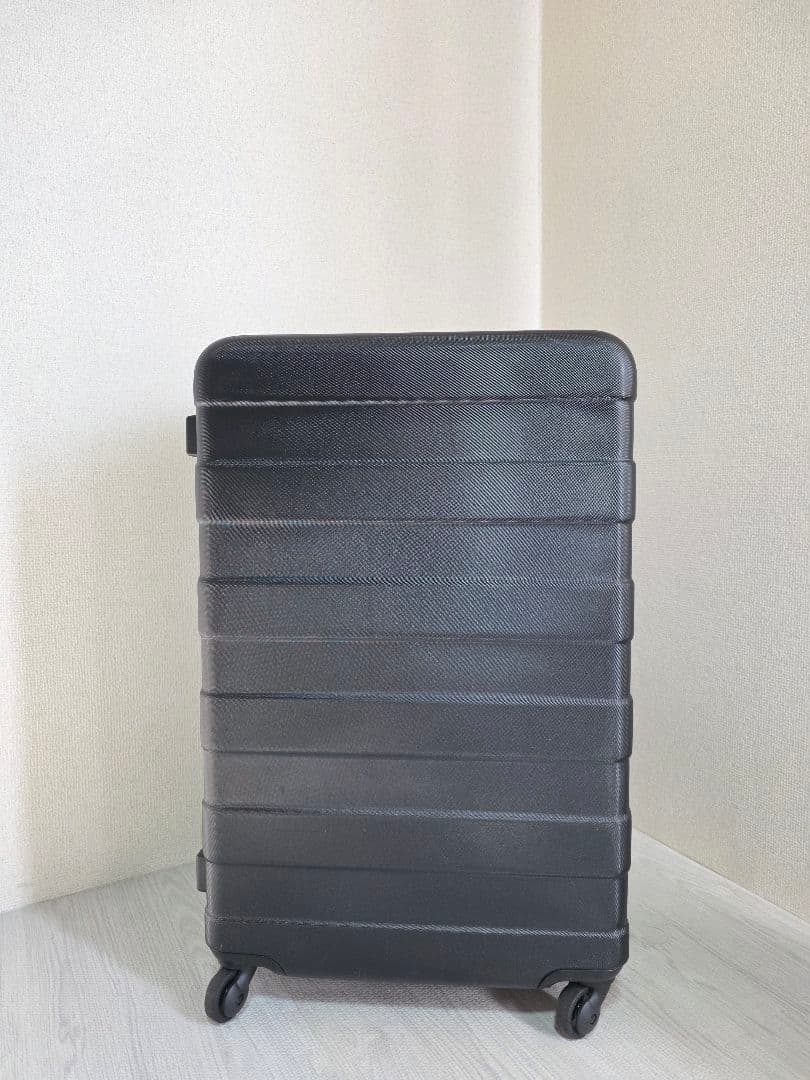 【鍵付き】無印良品　ブラック キャリーケース