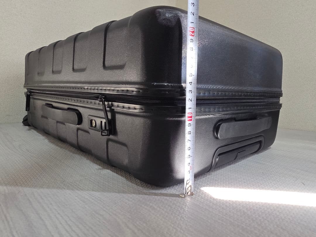 【鍵付き】無印良品　ブラック キャリーケース