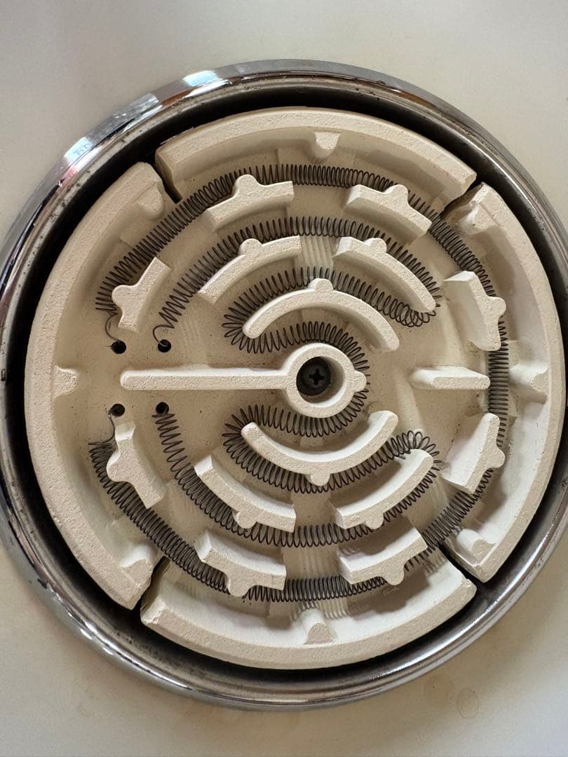 【レトロ家電・ジャンク品】NEC 電気コンロ EK-660 4段スイッチ付