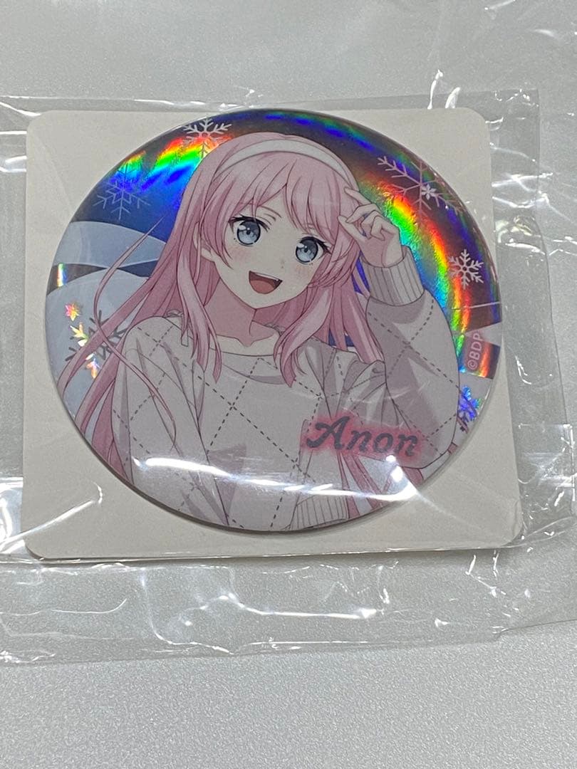 バンドリ　愛音　ビッグ缶バッジ　GiGO 2024 Winter 千早愛音